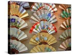 Folding Fan, Kyoto, Japan-Shin Terada-Stretched Canvas