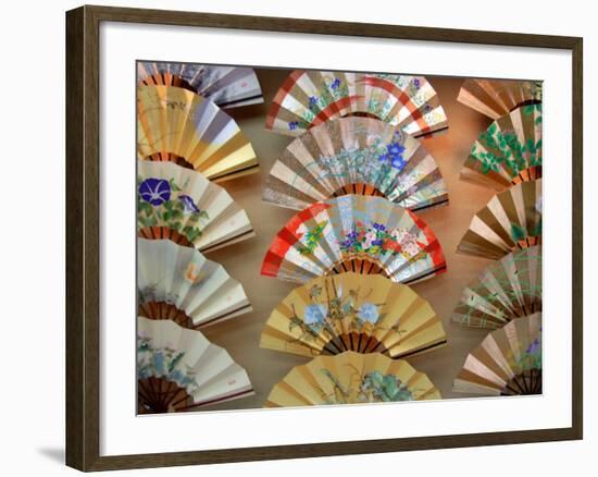 Folding Fan, Kyoto, Japan-Shin Terada-Framed Photographic Print