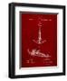 Folding Grapnel Anchor Patent-Cole Borders-Framed Art Print