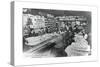 Folding Machine Room, Printing Works of the L'Action Francaise Newspaper, Paris, 1917-null-Stretched Canvas