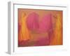 Folding Saris, 2010-Lincoln Seligman-Framed Giclee Print