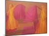 Folding Saris, 2010-Lincoln Seligman-Mounted Giclee Print