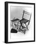 Folding Travel Chair-Elsie Collins-Framed Photographic Print