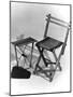 Folding Travel Chair-Elsie Collins-Mounted Photographic Print