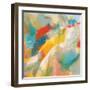 Folds of Color Bright Crop-Danhui Nai-Framed Art Print