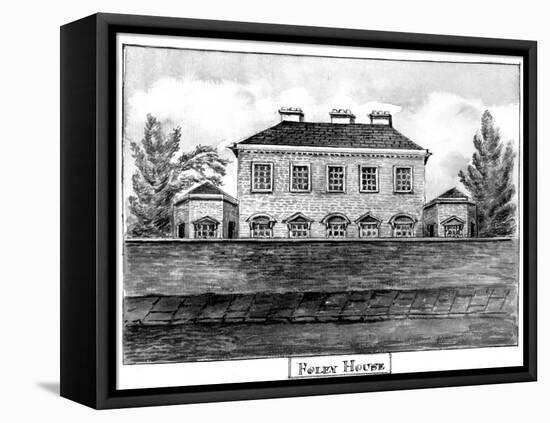 Foley House, C.1800-null-Framed Stretched Canvas