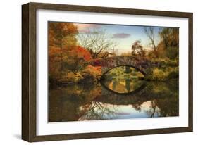 Foliage at Gapstow Bridge-Jessica Jenney-Framed Photographic Print