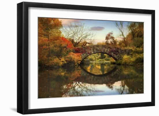 Foliage at Gapstow Bridge-Jessica Jenney-Framed Photographic Print