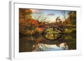 Foliage at Gapstow Bridge-Jessica Jenney-Framed Photographic Print