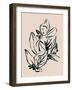 Foliage Figure I-June Vess-Framed Art Print