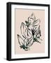 Foliage Figure I-June Vess-Framed Art Print