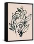 Foliage Figure II-June Vess-Framed Stretched Canvas