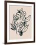 Foliage Figure II-June Vess-Framed Art Print