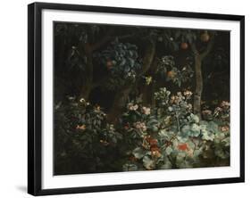 Foliage, Flowers and Birds, 1796-Philip Reinagle-Framed Giclee Print