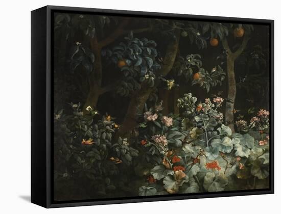 Foliage, Flowers and Birds, 1796-Philip Reinagle-Framed Stretched Canvas