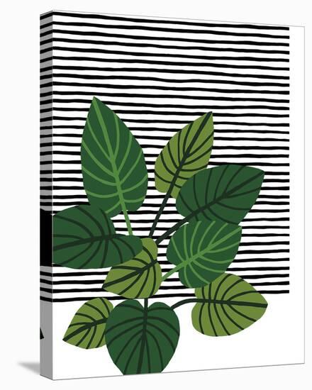 Foliage Grid-Kristine Hegre-Stretched Canvas