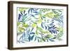 Foliage Medley-Elizabeth Rider-Framed Giclee Print