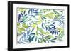 Foliage Medley-Elizabeth Rider-Framed Giclee Print