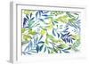 Foliage Medley-Elizabeth Rider-Framed Giclee Print