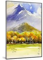 Foliage Season in Plateau-Kenji Fujimura-Mounted Art Print