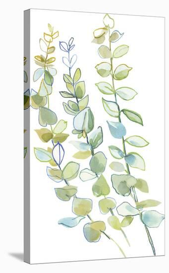 Foliage Spray - Flourish-Sandra Jacobs-Stretched Canvas