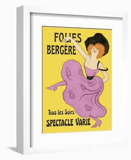 Folies-Bergere, 1900-Leonetto Cappiello-Framed Art Print