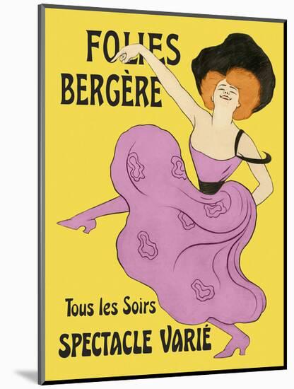 Folies-Bergere, 1900-Leonetto Cappiello-Mounted Art Print