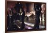 Folies Bergere Dancers in a Scene from the "Paris Rainbow" Act-Loomis Dean-Framed Photographic Print