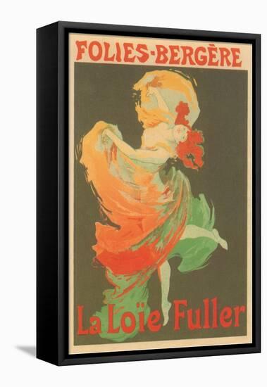 Folies-Bergere, La Loie Fuller-null-Framed Stretched Canvas