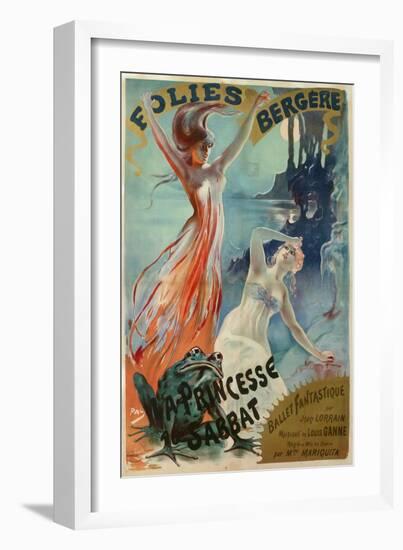 Folies Bergere Pal-Vintage Apple Collection-Framed Giclee Print