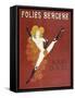 Folies Bergere Risque-null-Framed Stretched Canvas