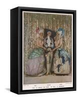 Folies Bergere-null-Framed Stretched Canvas