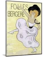 Folies Bergères, 1900-Leonetto Cappiello-Mounted Giclee Print