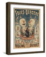 Folies-Bergères, Huline brother's-null-Framed Giclee Print