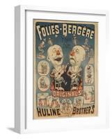 Folies-Bergères, Huline brother's-null-Framed Giclee Print