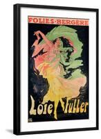 Folies Bergeres: Loie Fuller, France, 1897-Jules Chéret-Framed Giclee Print