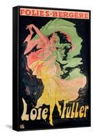 Folies Bergeres: Loie Fuller, France, 1897-Jules Chéret-Framed Stretched Canvas
