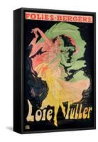Folies Bergeres: Loie Fuller, France, 1897-Jules Chéret-Framed Stretched Canvas