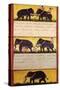 Folio from a Manuscript on Elephant Training-null-Stretched Canvas