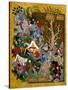 Folio from Haft Awrang (Seven Throne) by Jami, 1539-1543-null-Stretched Canvas