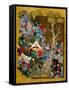 Folio from Haft Awrang (Seven Throne) by Jami, 1539-1543-null-Framed Stretched Canvas