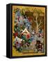 Folio from Haft Awrang (Seven Throne) by Jami, 1539-1543-null-Framed Stretched Canvas