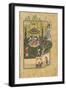 Folio from Haft Awrang (Seven Throne), by Jami, 1550s-null-Framed Giclee Print