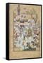 Folio from Haft Awrang (Seven Throne) by Jami, 1550S-null-Framed Stretched Canvas