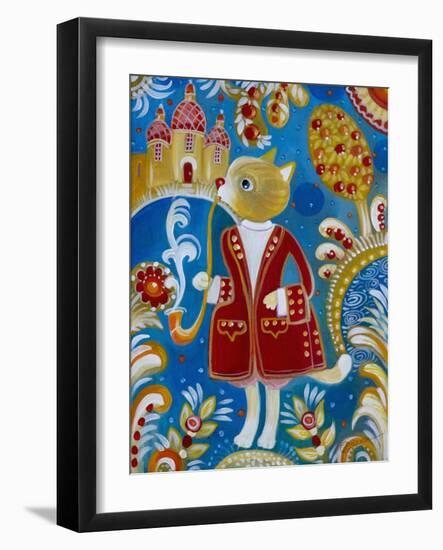 Folk Art-Oxana Zaiko-Framed Giclee Print