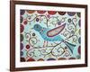 Folk Bird-Karla Gerard-Framed Giclee Print