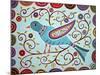 Folk Bird-Karla Gerard-Mounted Giclee Print