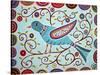 Folk Bird-Karla Gerard-Stretched Canvas