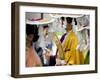 Folk Costume, Kyoto, Japan-Shin Terada-Framed Photographic Print