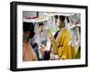 Folk Costume, Kyoto, Japan-Shin Terada-Framed Photographic Print